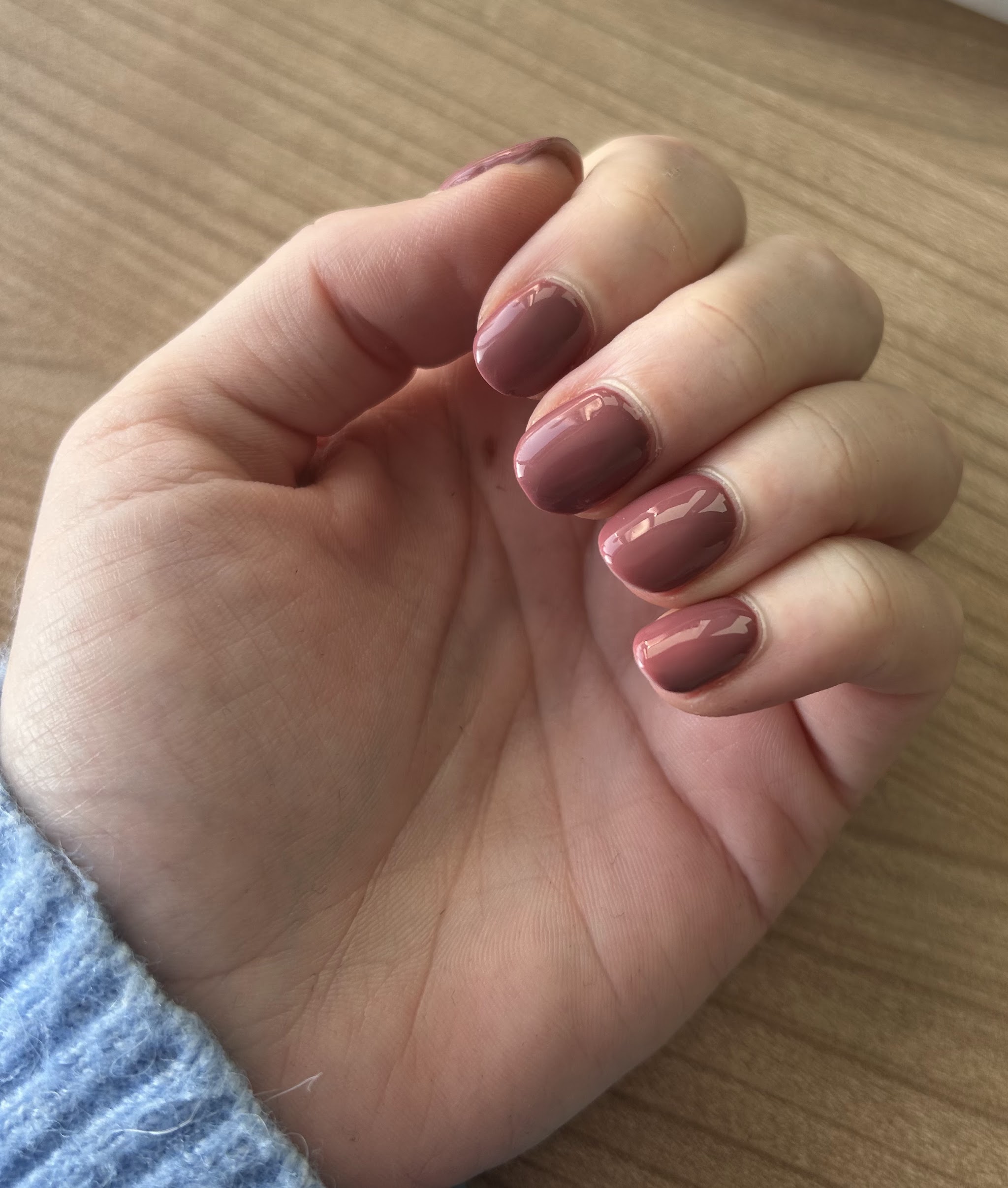 Mauve nagels
